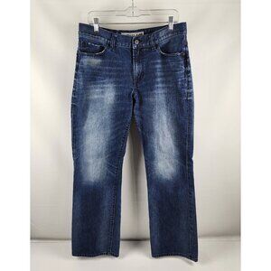 Express Jeans Mens 33x31 Blue Kingston Classic Fit Bootcut Denim